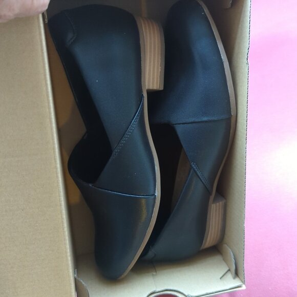 Clarks Shoes Womens Sz 8.5 M Black Juliet Palm Slip On Loafer Comfort Leather-lp - Picture 8 of 9